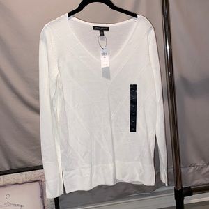 banana republic cream sweater